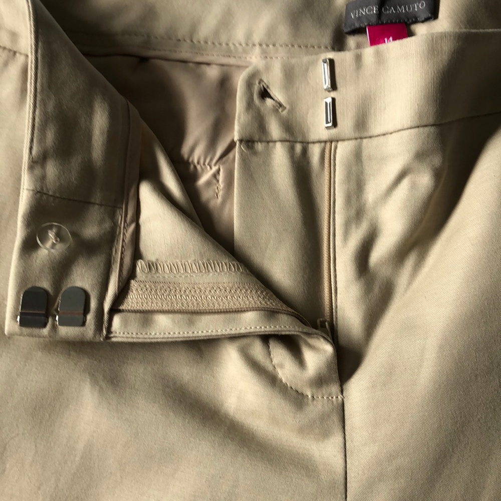 VINCE CAMUTO CREAM CASUAL PANTS - Picture 7 of 10